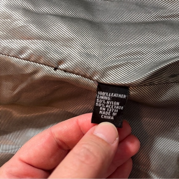 Valerie Stevens Sleek 100% Lamb Black Leather Jacket Classic Soft Medium - Picture 7 of 8